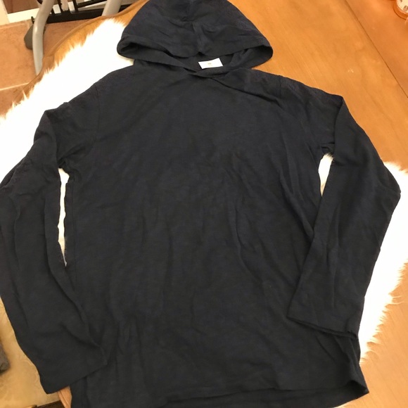 NWT Men’s Gap slub hoodie in navy blue - Picture 2 of 6